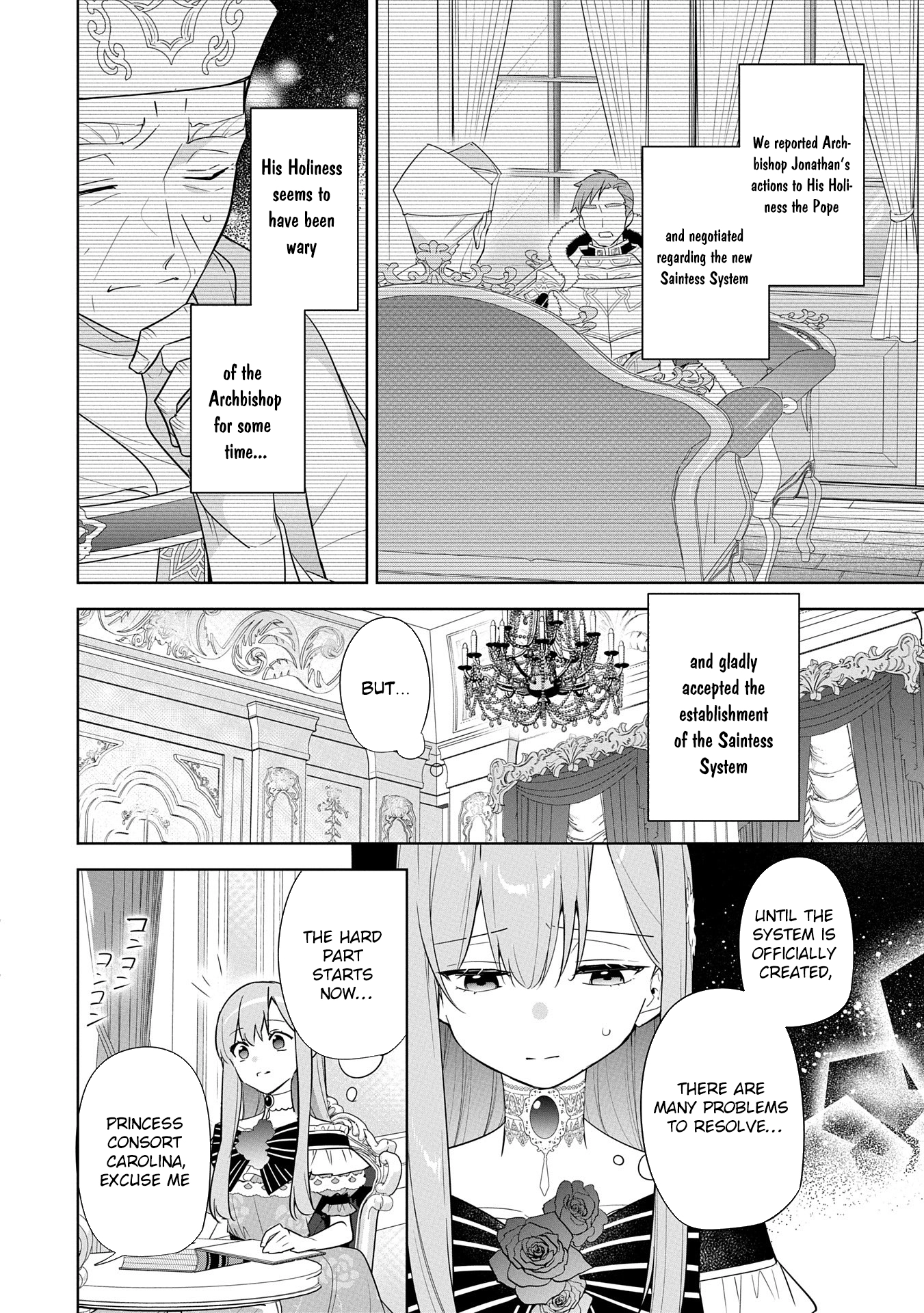 The Oblivious Saint Who Leaks Power Finds Happiness in Her New Home Chapter 25 Page 26